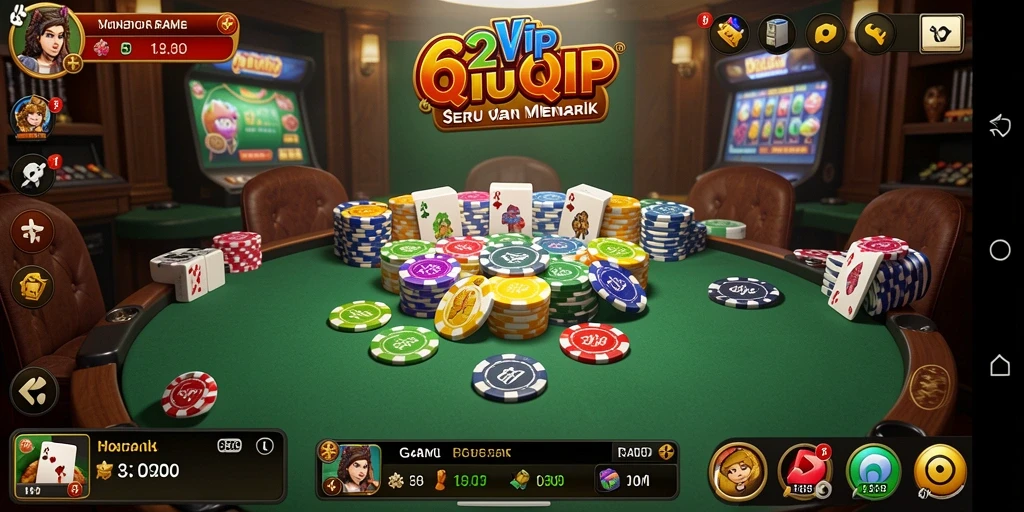 Gameplay seru di aplikasi QiuQiu 62VIP.