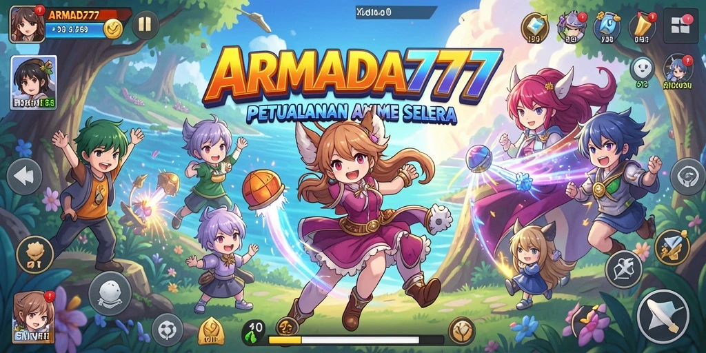 Pengalaman visual menakjubkan dalam gameplay Anime di ARMADA777.