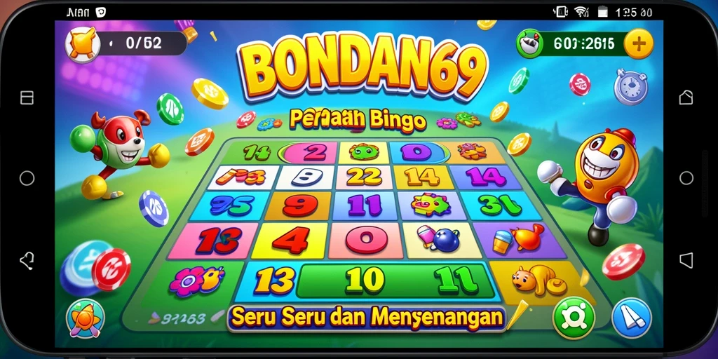 Gameplay menarik BONDAN69 dengan suasana Bingo yang seru.