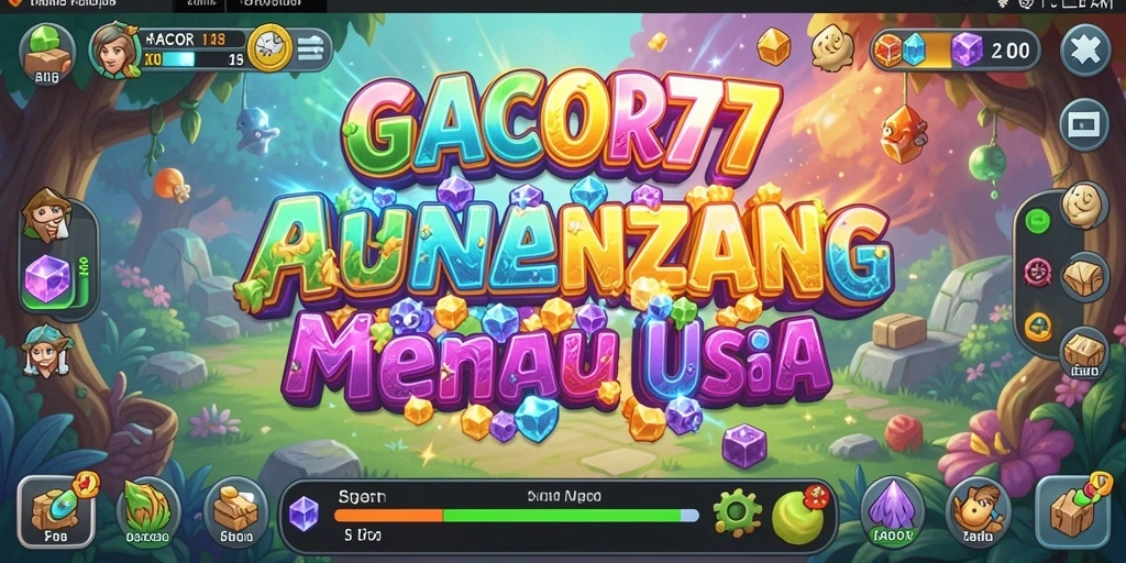 Tampilan gameplay menarik dari GACOR77 dengan puzzle yang menantang.