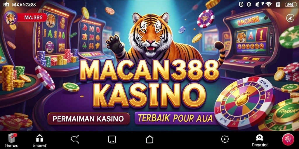 Tampilan gameplay <strong>MACAN388</strong> yang mendebarkan dan interaktif.