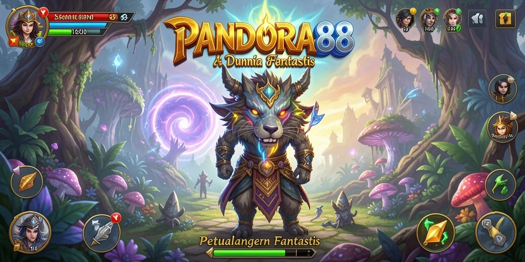 Tampilan gameplay PANDORA88 yang menawan dan penuh aksi.