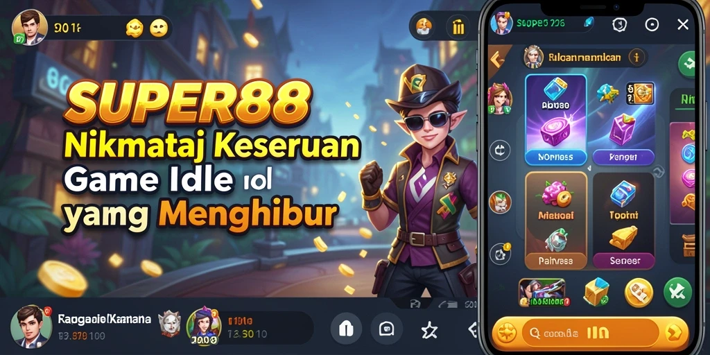 Tampilan gameplay SUPER88 yang menarik dan penuh warna.