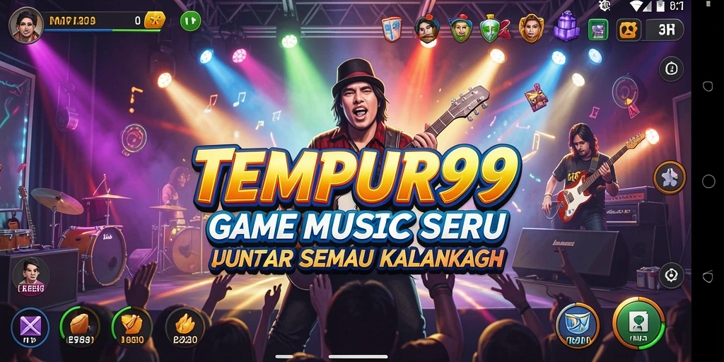 Tampilan gameplay TEMPUR99 yang menarik dan interaktif.